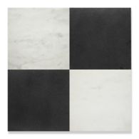 Absolute Black and Eastern White 18" x 18" field combination